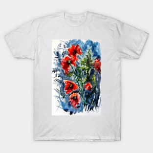 Wild poppies T-Shirt